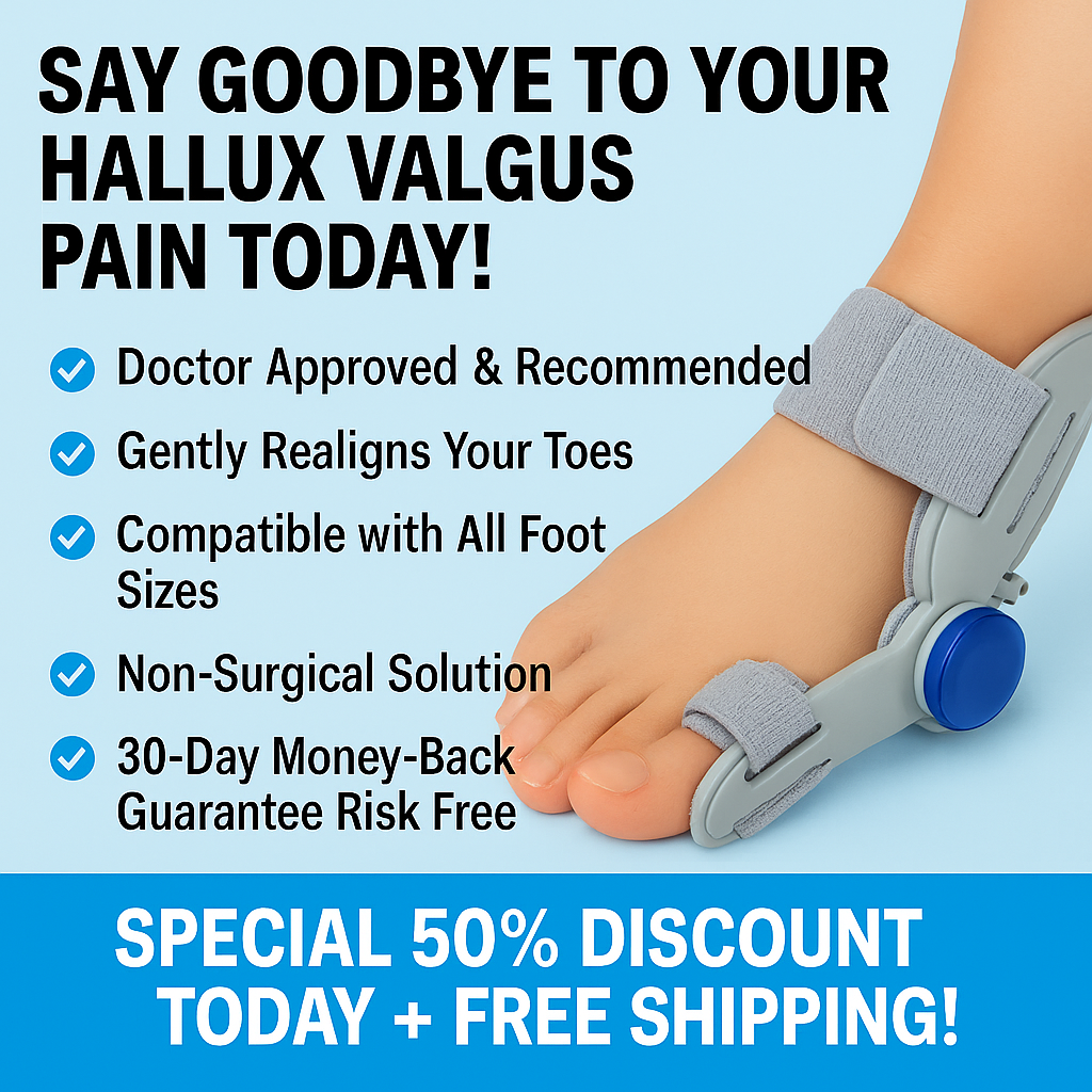ValgusPro™ - Non-Surgical and Pain-Free Treatment for Big Toe Pain